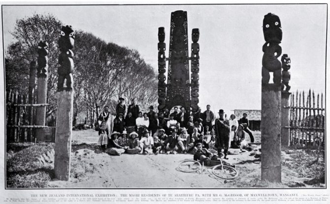 The Maori residents of Te Araiteuru Pa, [1906]